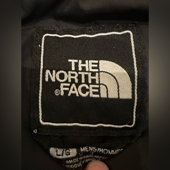 The North Face Dark Grey Nuptse 700 Vest Men’s Size Large - Picture 4 of 7